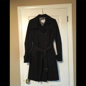 Banana Republic Black Trench Coat